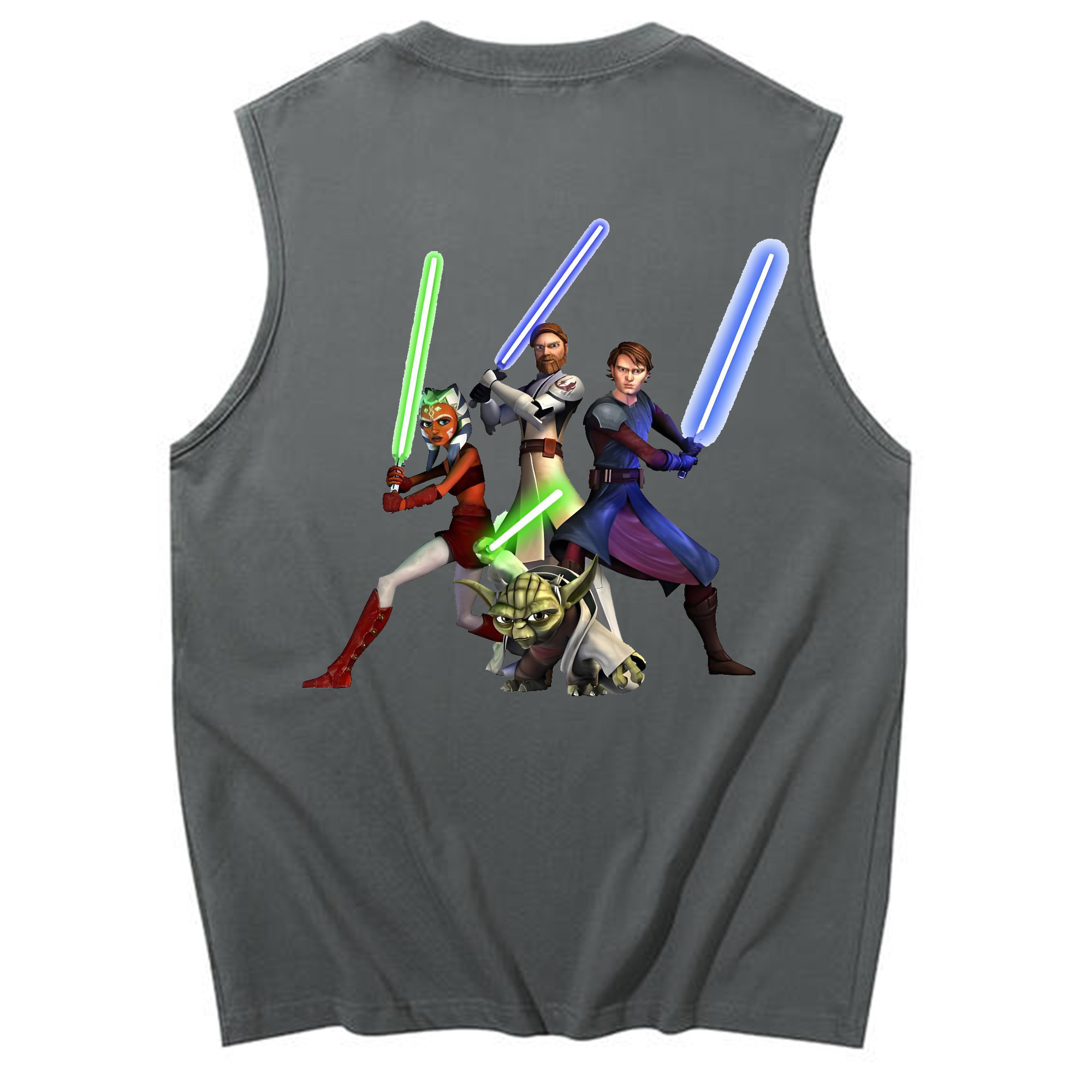 （画像用） スター・ウォーズ Star Wars コットン100％タンクトップ（背面プリント）